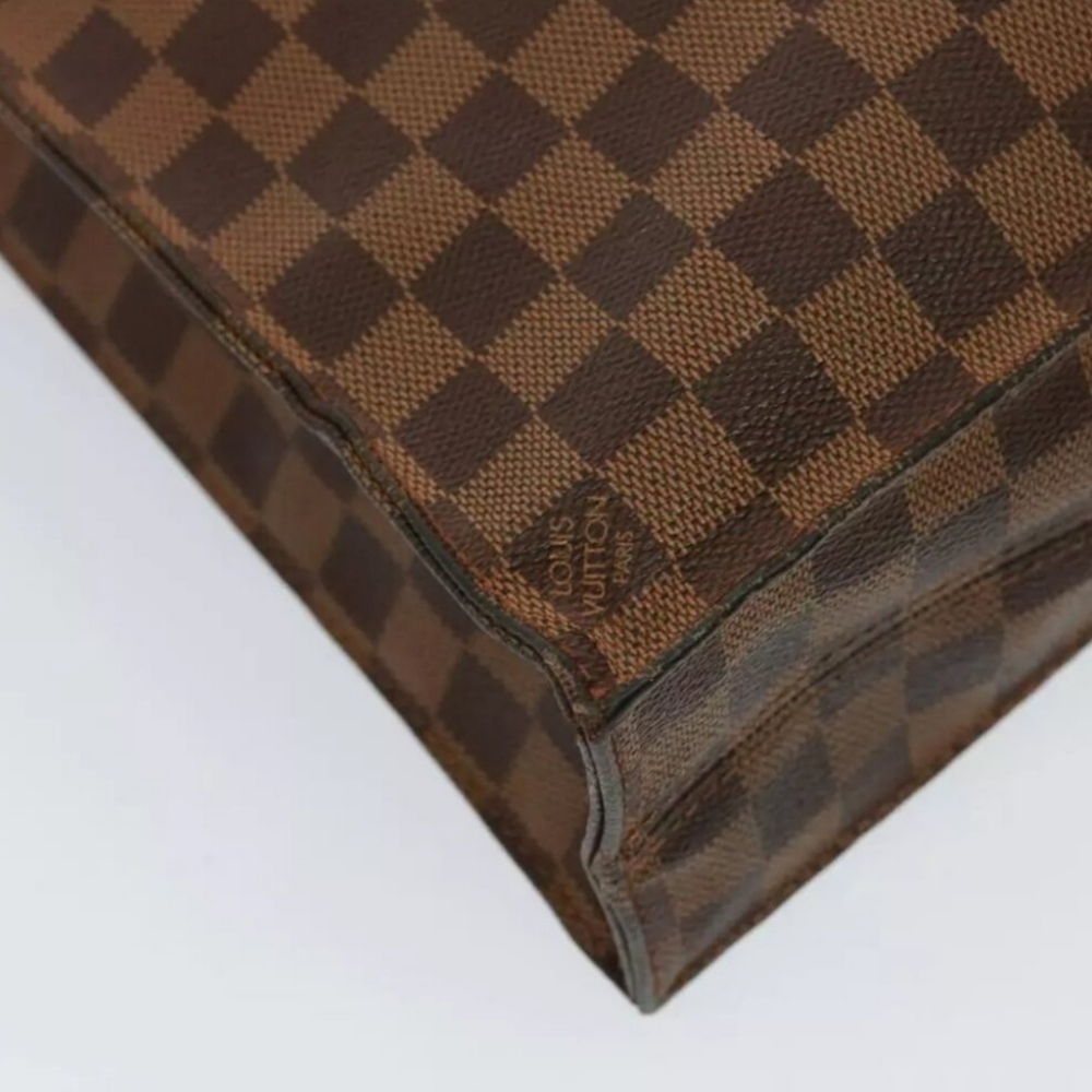 LOUIS VUITTON Damier Ebene Sac Plat Hand Bag LV Auth. 78325 - Picture 4 of 13